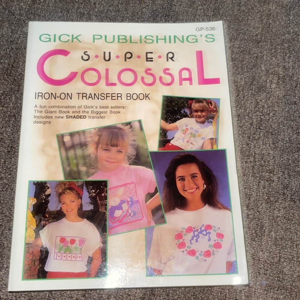 Iron-On Transfer Book - Super Colossal